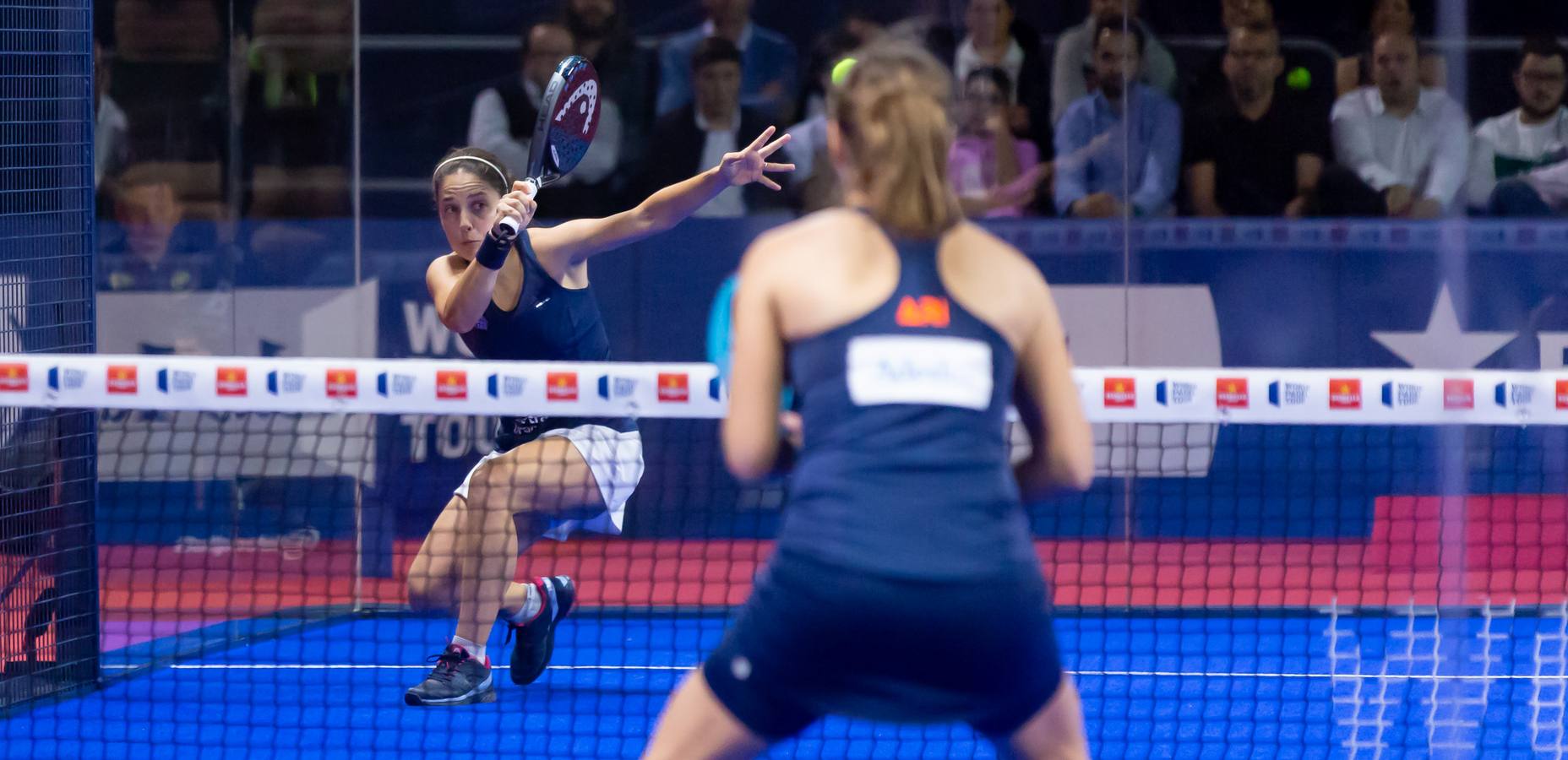 Fotos: Eli Amatriain y su parreja Patty Llaguno se despiden del Logroño Open World Padel Tour