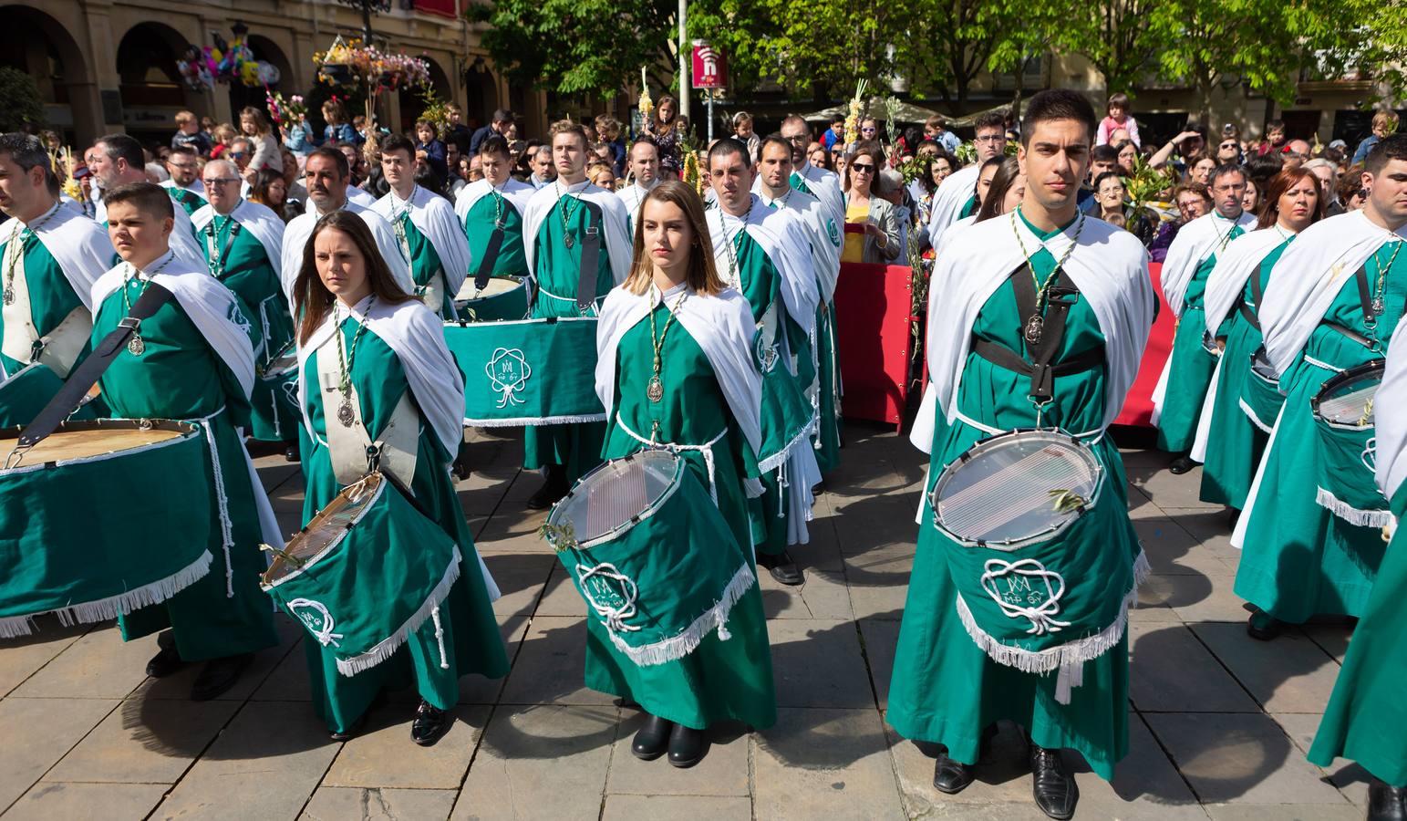 Fotos: La procesión de La Borriquita en Logroño