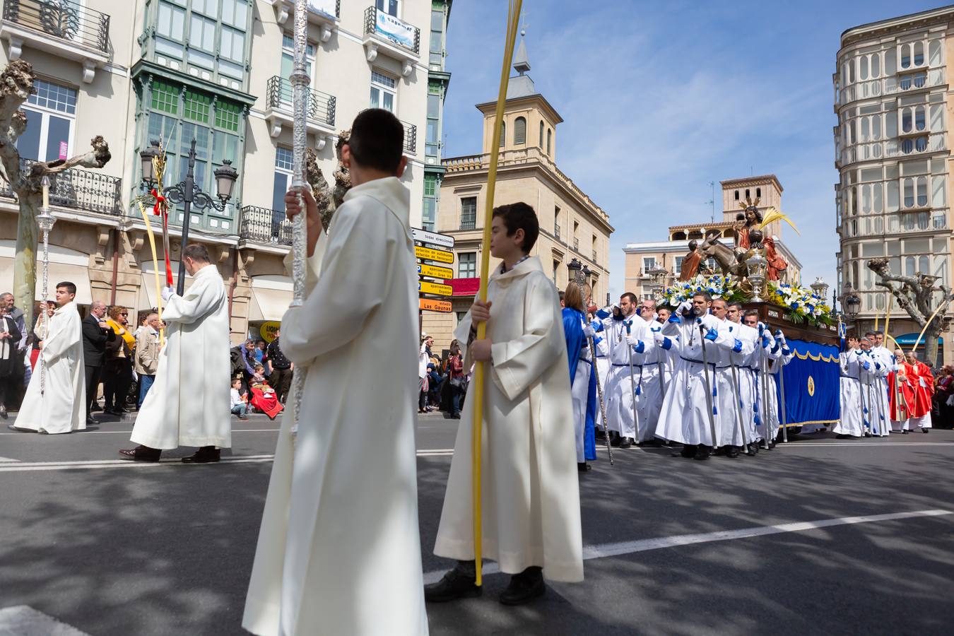 Fotos: La procesión de La Borriquita en Logroño