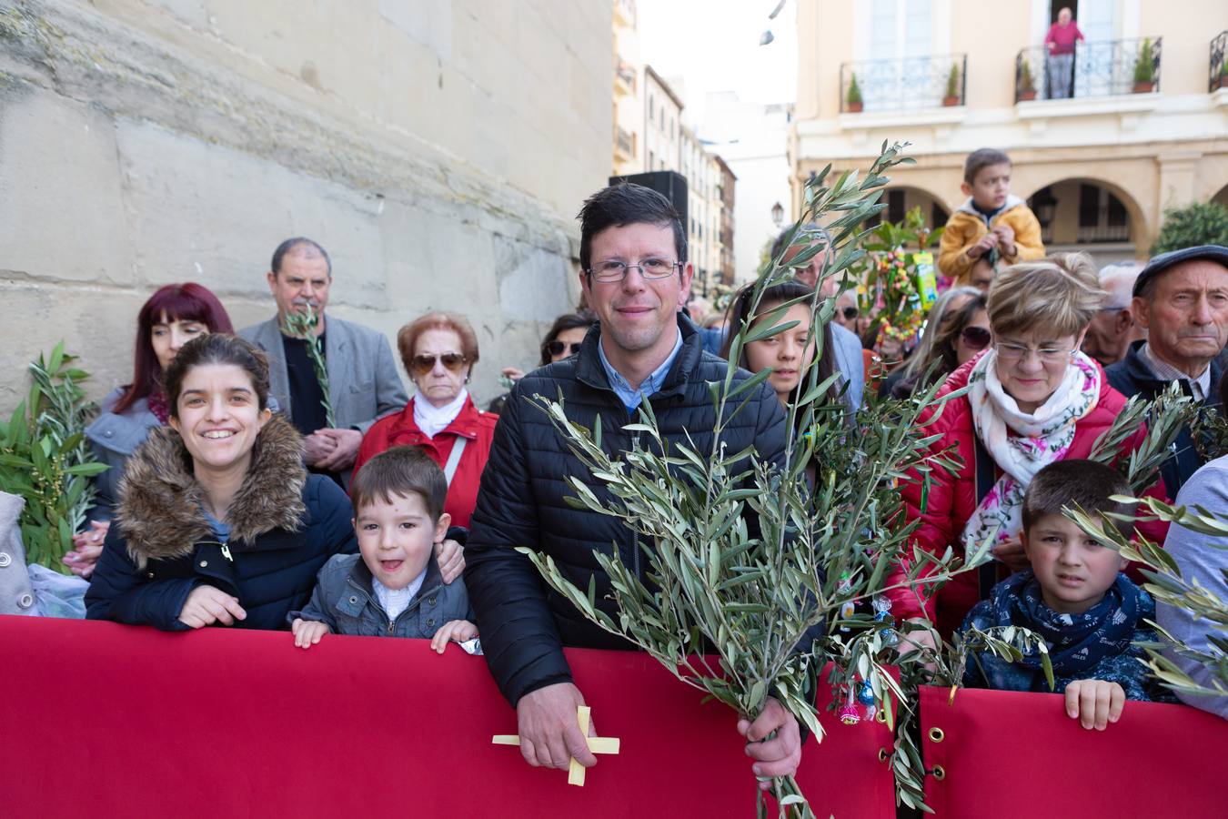 Fotos: La procesión de La Borriquita en Logroño