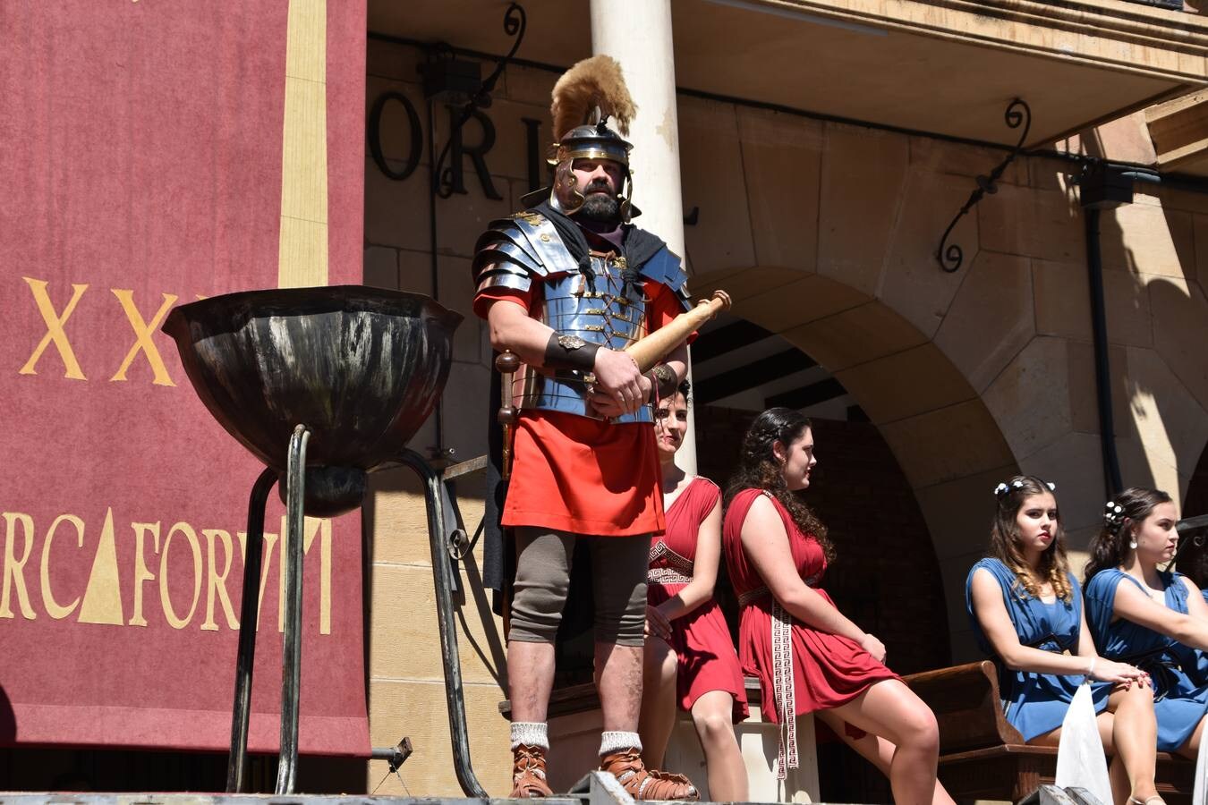 La ciudad recuerda su historia romana con la celebración de Mercafórum, un evento que se inauguró este sábado y que reserva numerosas actividades para este domingo