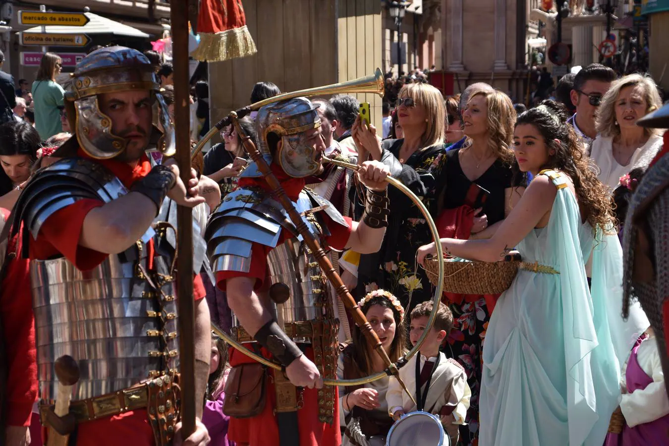 La ciudad recuerda su historia romana con la celebración de Mercafórum, un evento que se inauguró este sábado y que reserva numerosas actividades para este domingo