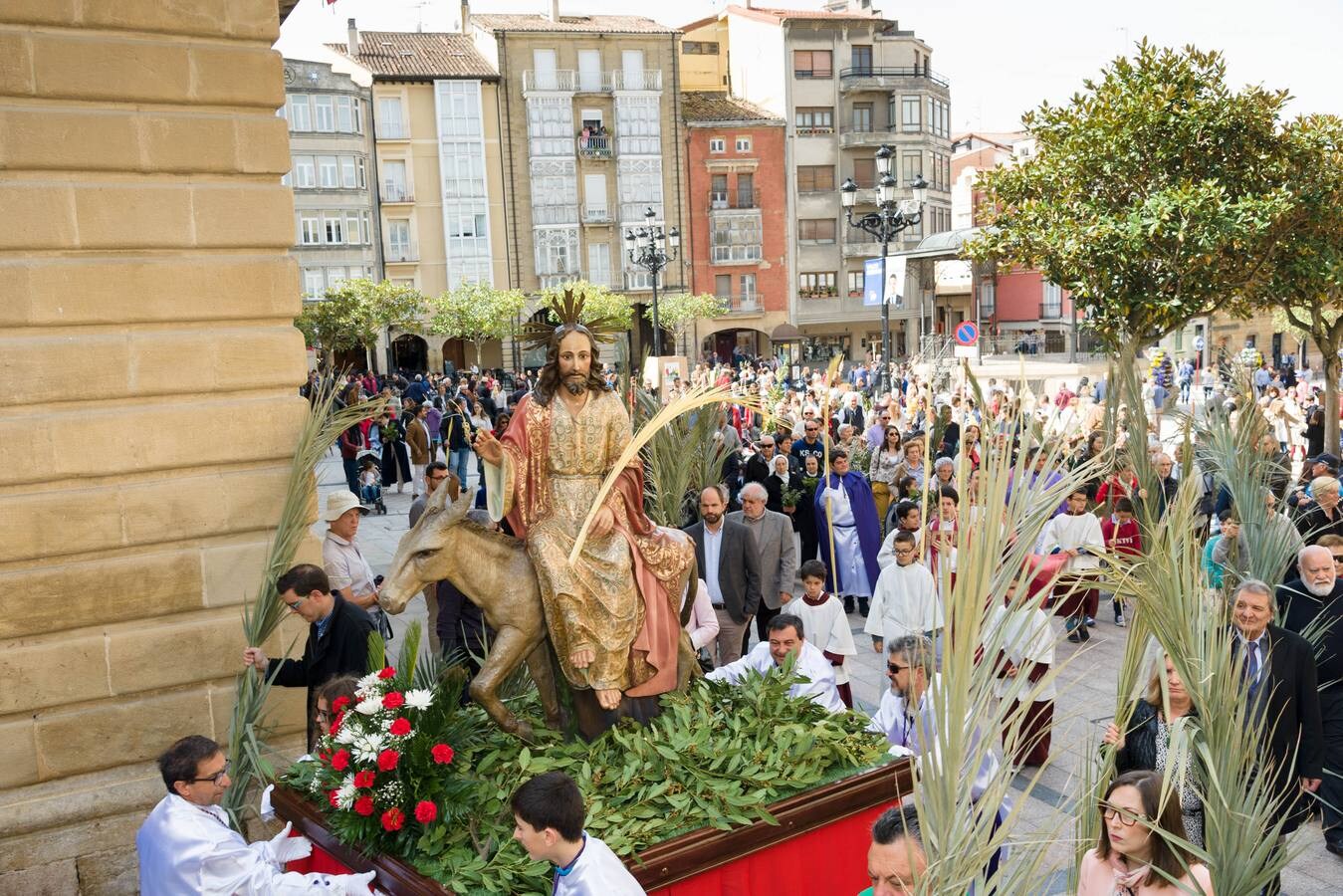 Fotos: El Domingo de Ramos en Alfaro, Arnedo, Cervera, Haro, Nájera y Santo Domingo