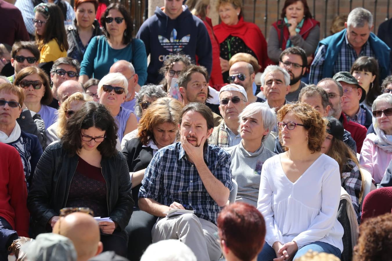 Fotos: Acto electoral de Pablo Iglesias en Nalda