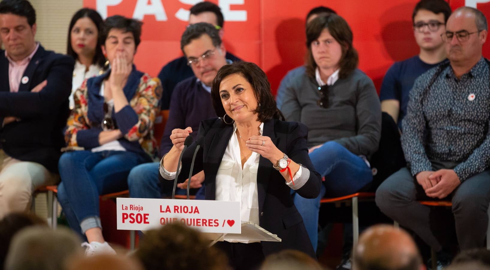 Fotos: Acto electoral de Marlaska en Logroño