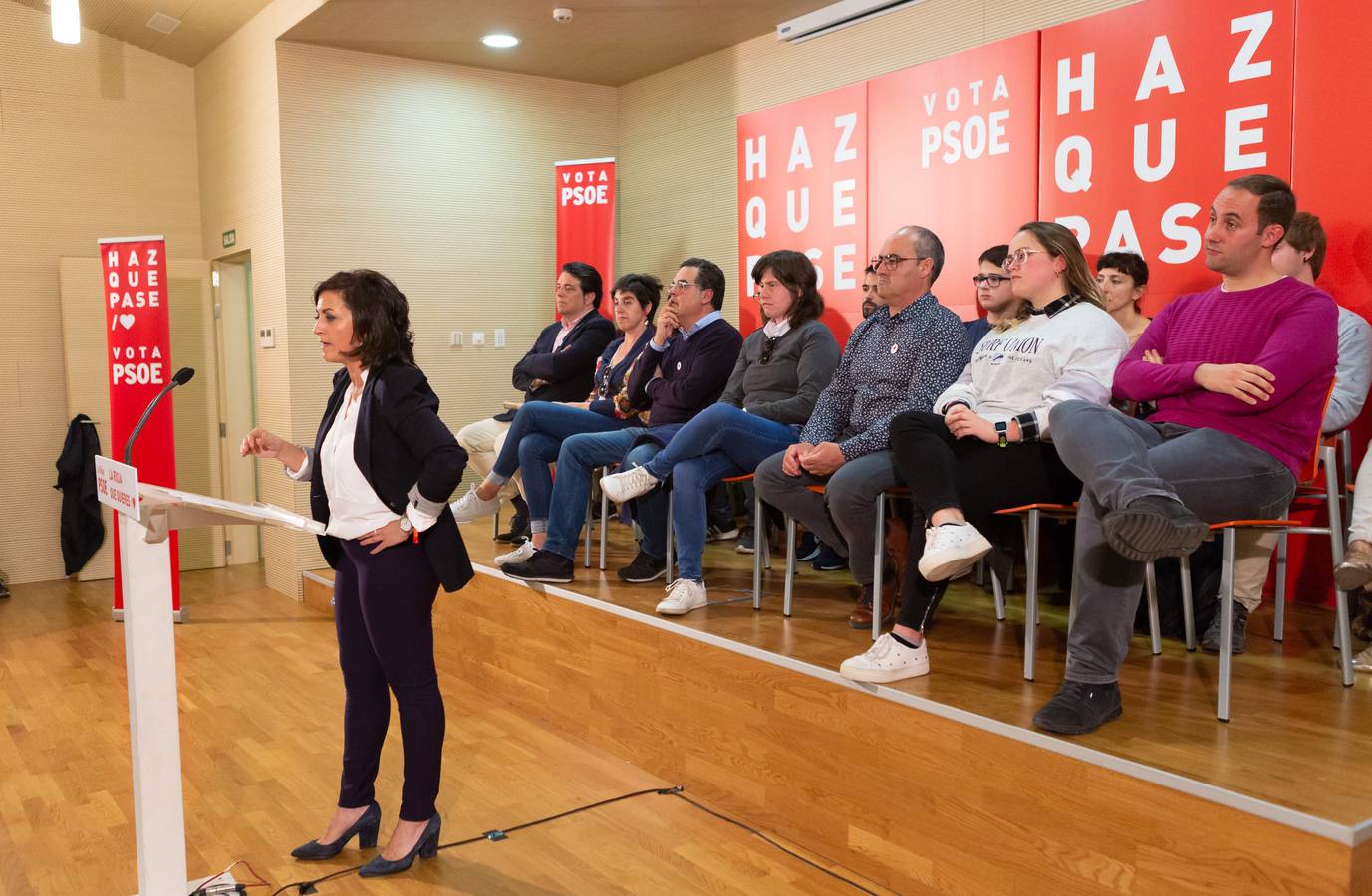 Fotos: Acto electoral de Marlaska en Logroño