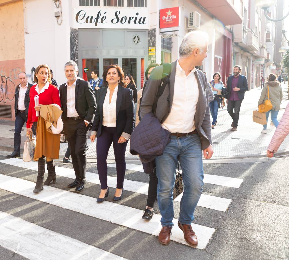 Fotos: Acto electoral de Marlaska en Logroño