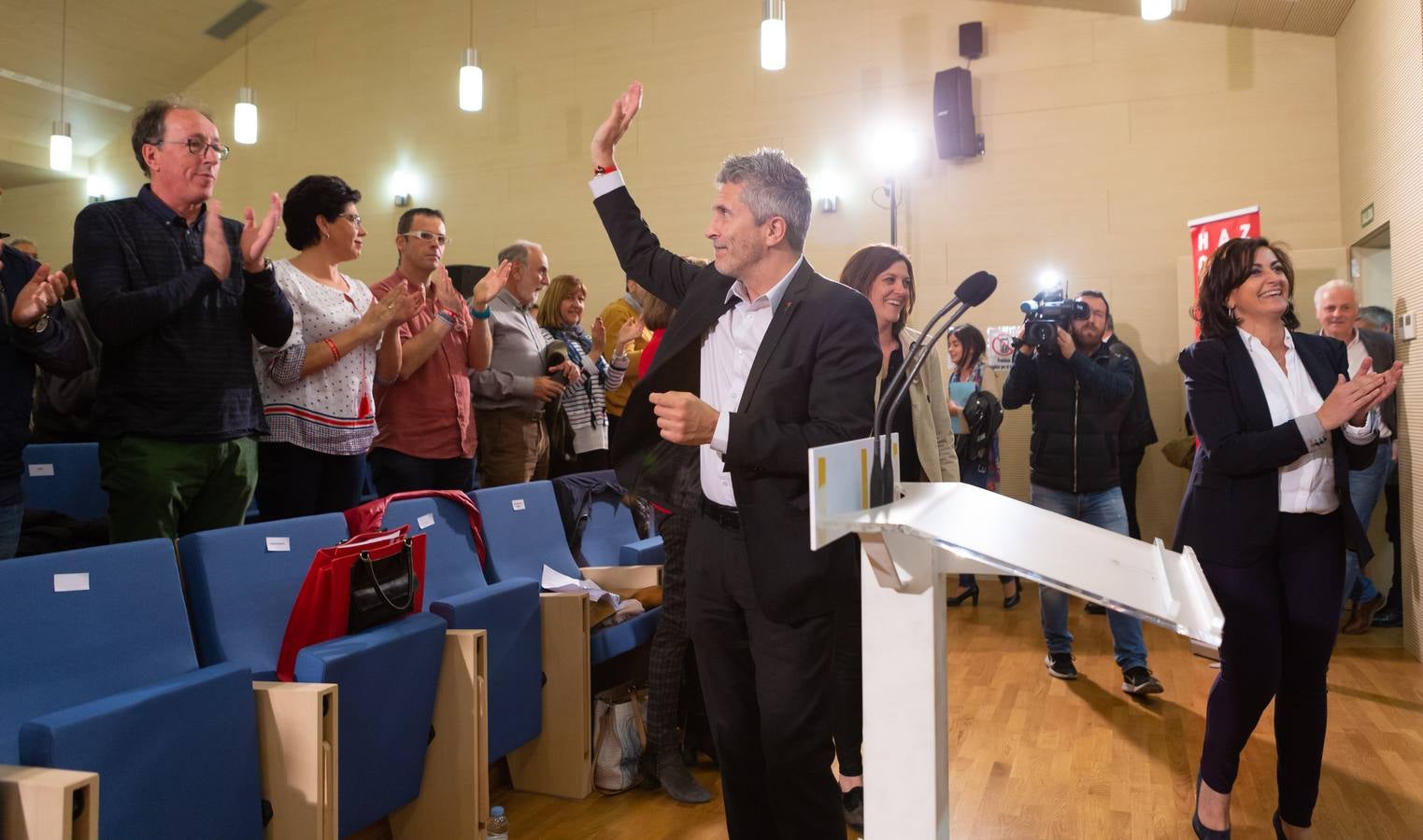 Fotos: Acto electoral de Marlaska en Logroño