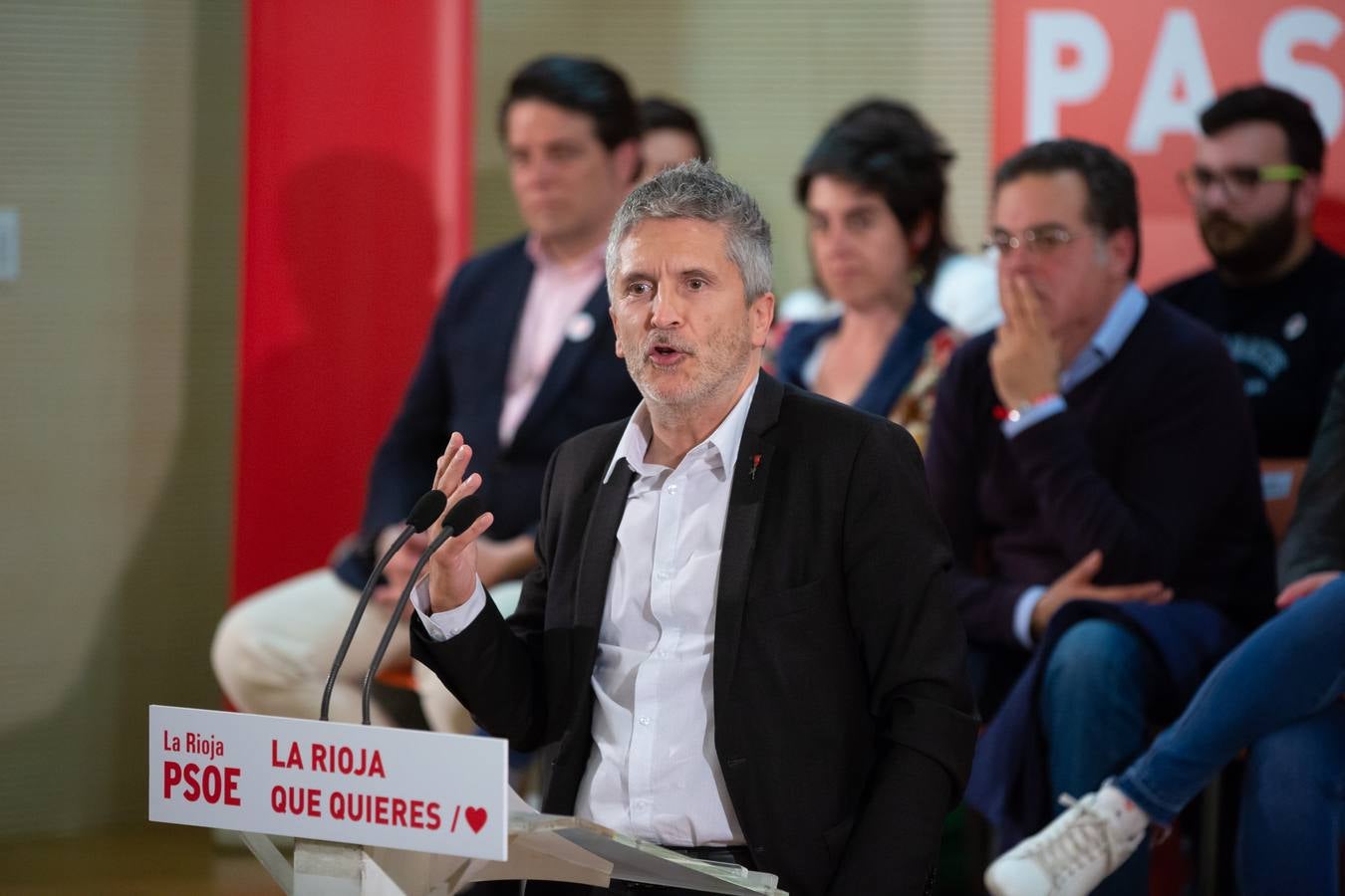 Fotos: Acto electoral de Marlaska en Logroño