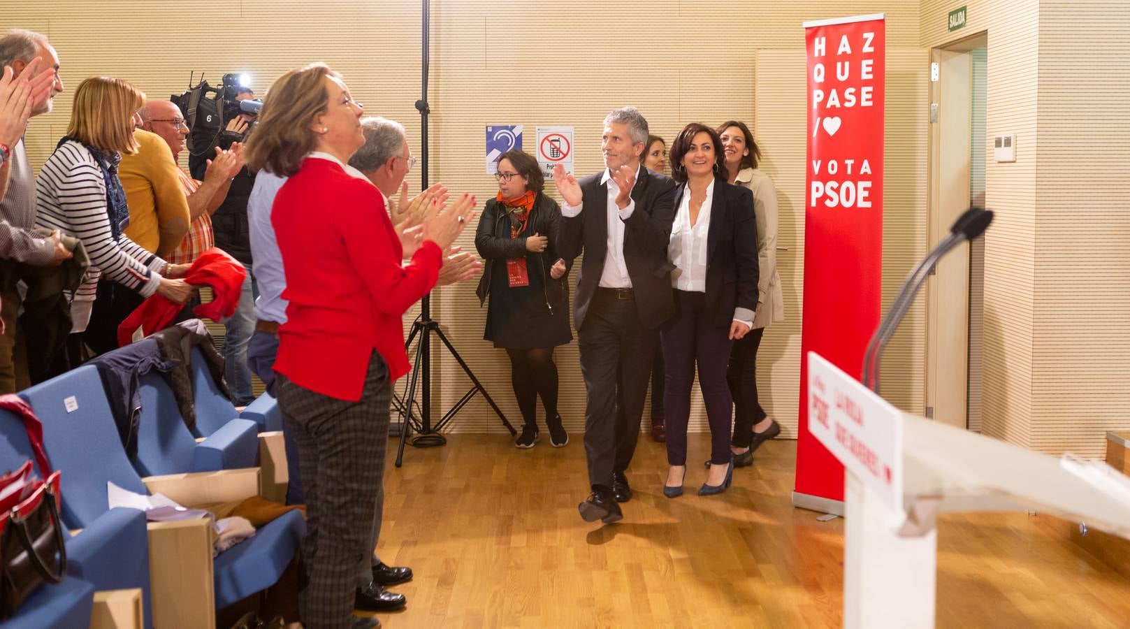 Fotos: Acto electoral de Marlaska en Logroño