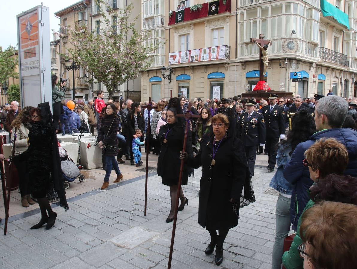 Fotos: Vía Crucis y traslado del Santo Cristo de las Ánimas de Logroño