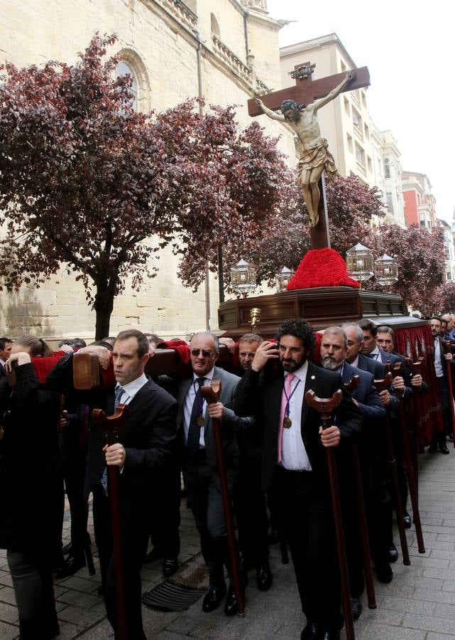 Fotos: Vía Crucis y traslado del Santo Cristo de las Ánimas de Logroño