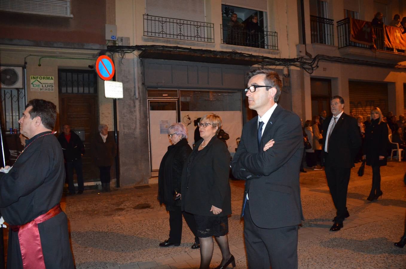16 pasos de la cofradía de la Vera Cruz participiaron en la procesión.