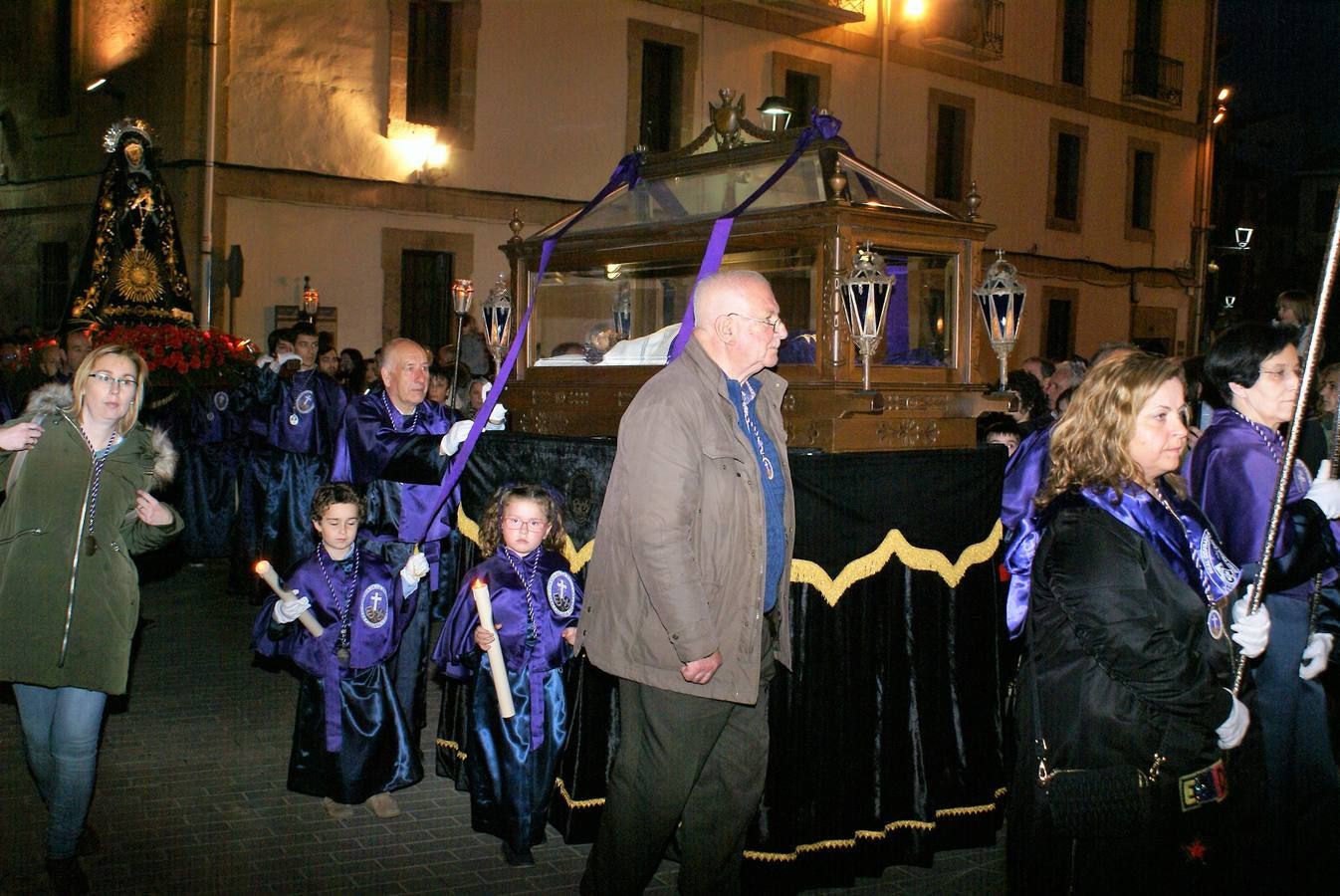 Fotos: Procesión de Viernes Santo en Nájera