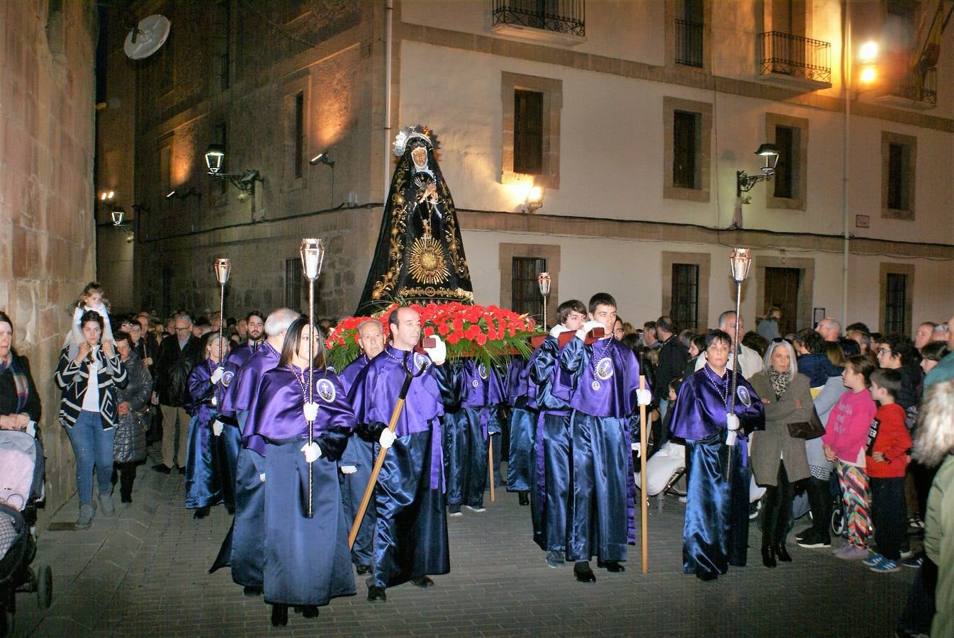 Fotos: Procesión de Viernes Santo en Nájera