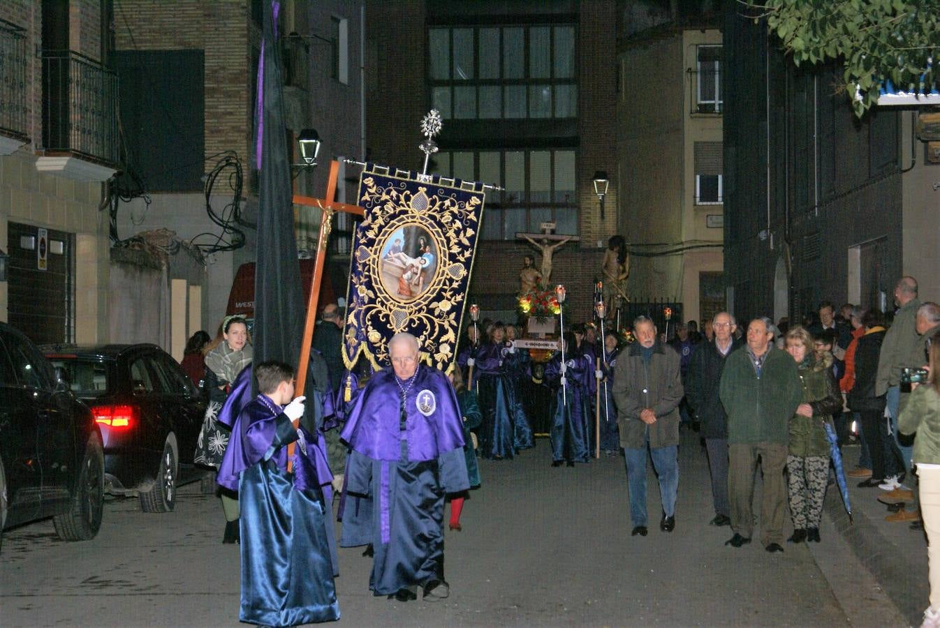 Fotos: Procesión de Viernes Santo en Nájera