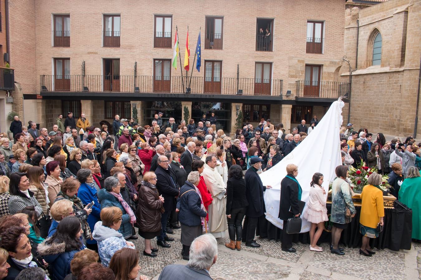 Fotos: Procesión del Resucitado, en Santo Domingo de la Calzada