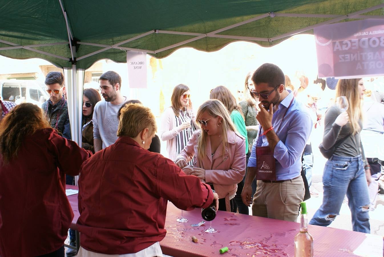 Feria de vinos y gastronomía en Uruñuela.