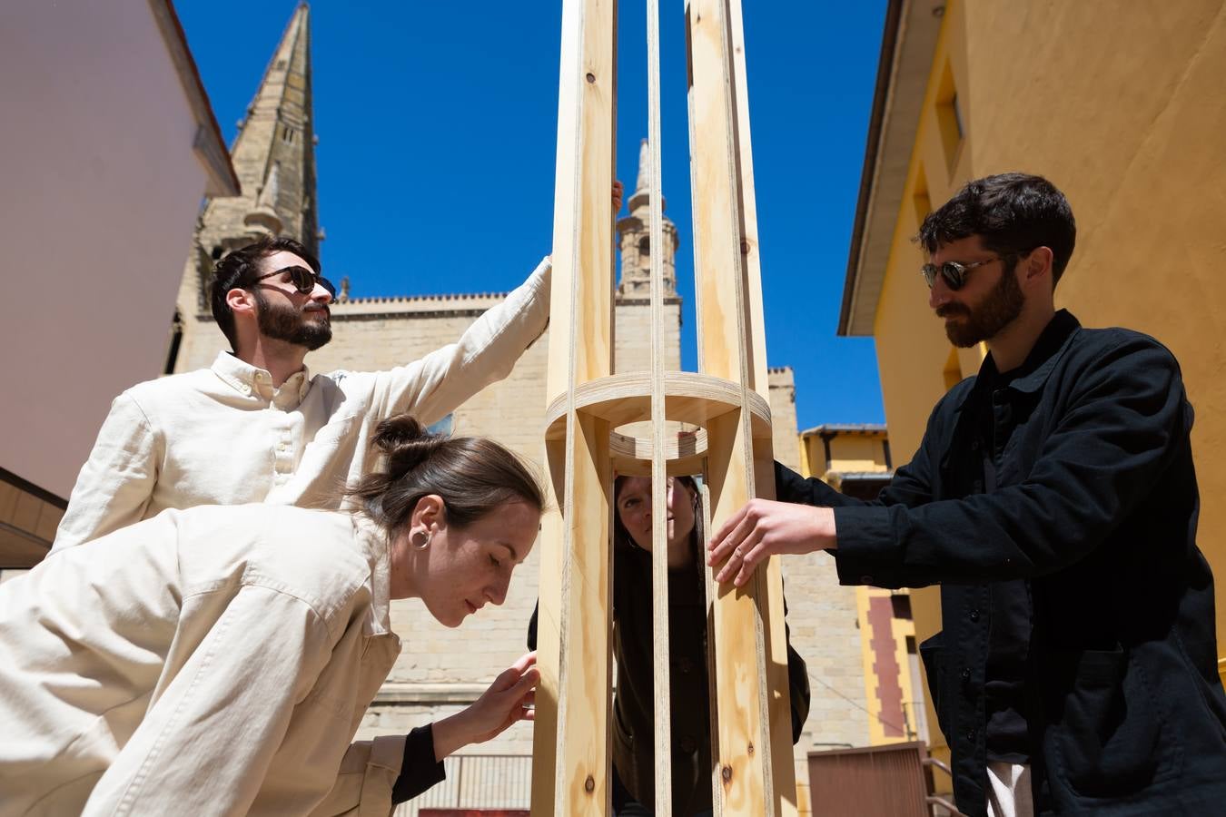 Un recorrido por las instalaciones del Festival Concéntrico 05, en Logroño