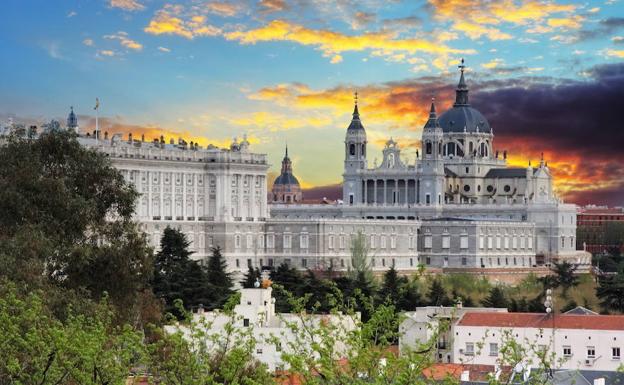 Imagen de la catedral de la Almudena (Madrid).