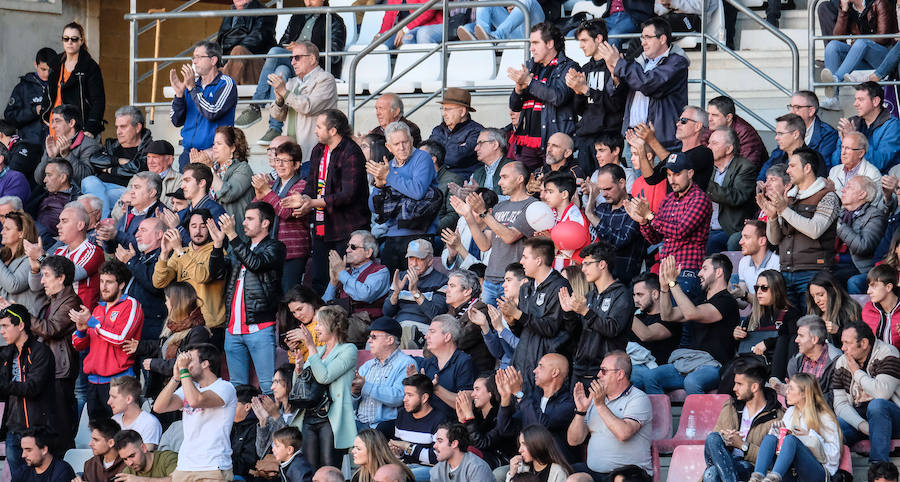 Los riojanos ganan al Mirandés por 3-0, pelearán por la segunda plaza y se clasifican para el 'play off'