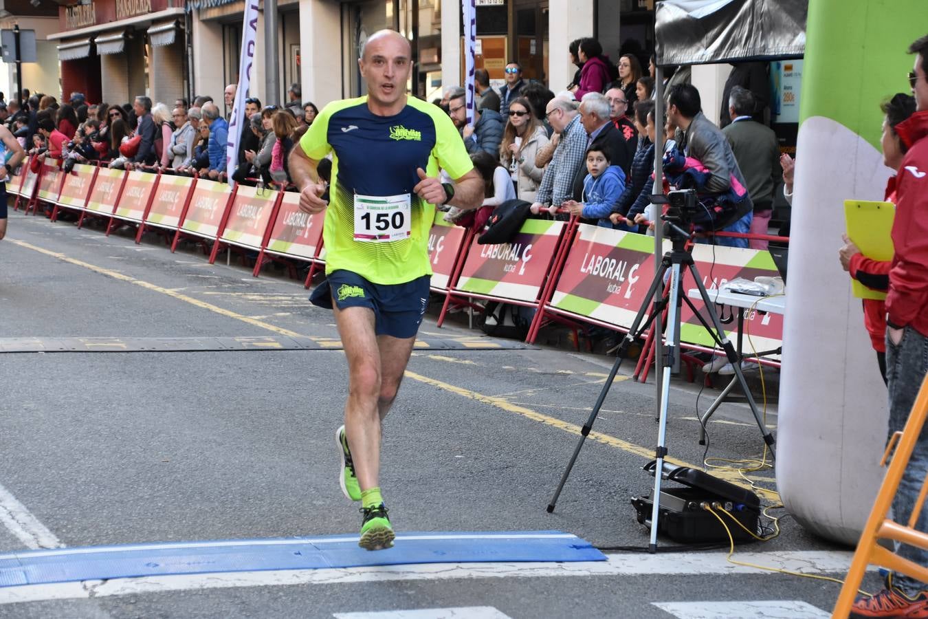 La XI carrera 'Ciudad de la Verdura' de Calahorra reunió a doscientos veintiocho atletas procedentes principalmente de La Rioja y regiones limítrofes