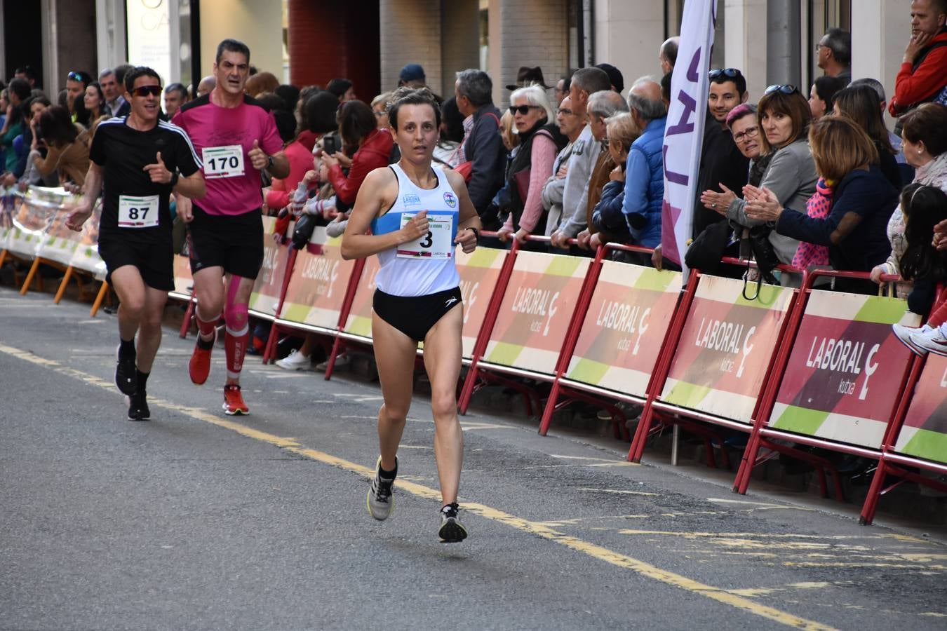 La XI carrera 'Ciudad de la Verdura' de Calahorra reunió a doscientos veintiocho atletas procedentes principalmente de La Rioja y regiones limítrofes