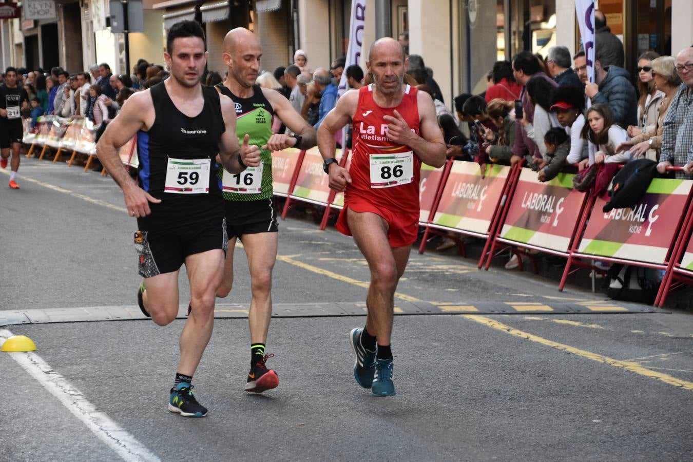 La XI carrera 'Ciudad de la Verdura' de Calahorra reunió a doscientos veintiocho atletas procedentes principalmente de La Rioja y regiones limítrofes