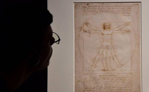 Exhibición 'Leonardo Da Vinci' en Milán.