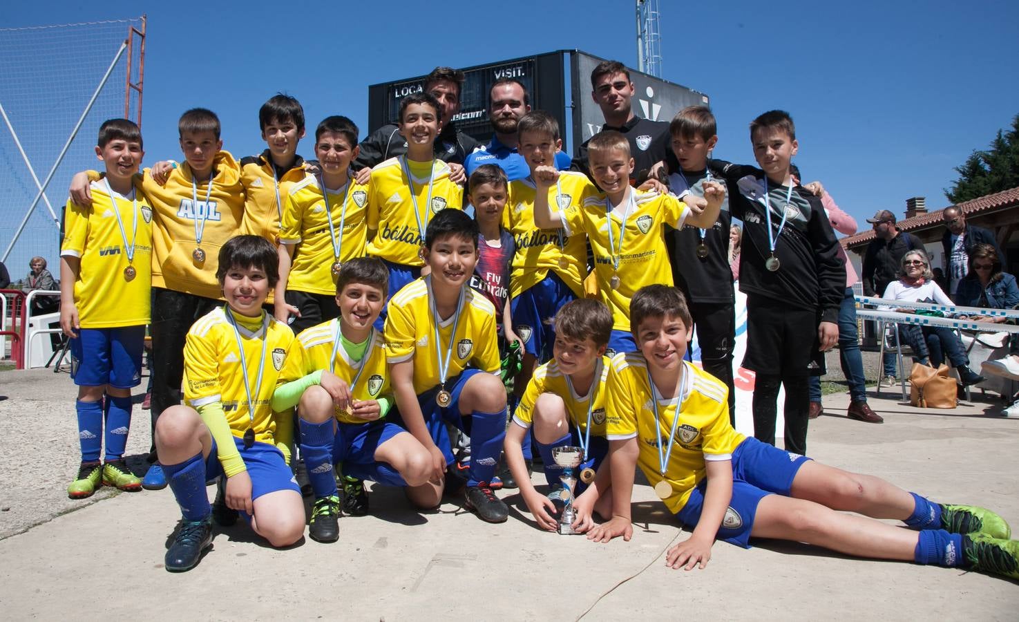 Fotos: Finalizan los torneos cantera de fútbol