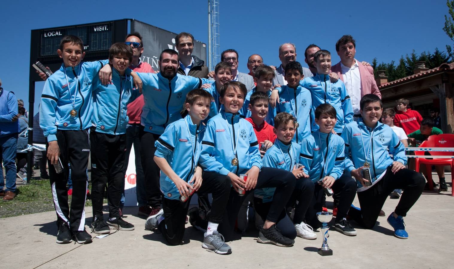 Fotos: Finalizan los torneos cantera de fútbol