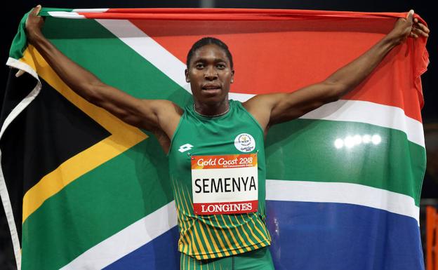 La atleta sudafricana, Caster Semenya.