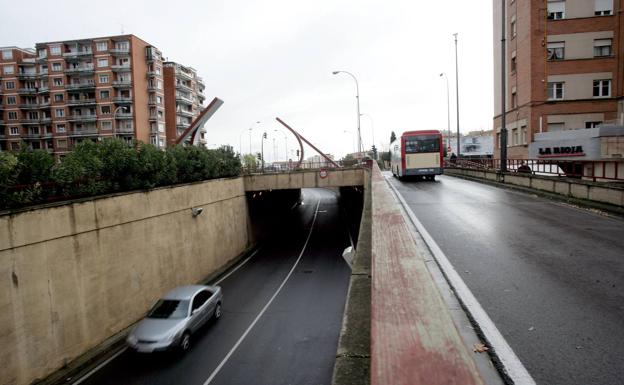 El lunes se corta el túnel de Duques de Nájera