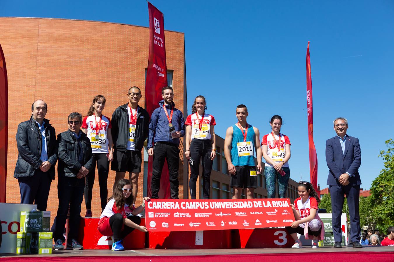 Se celebraron tres pruebas dentro de la carrera