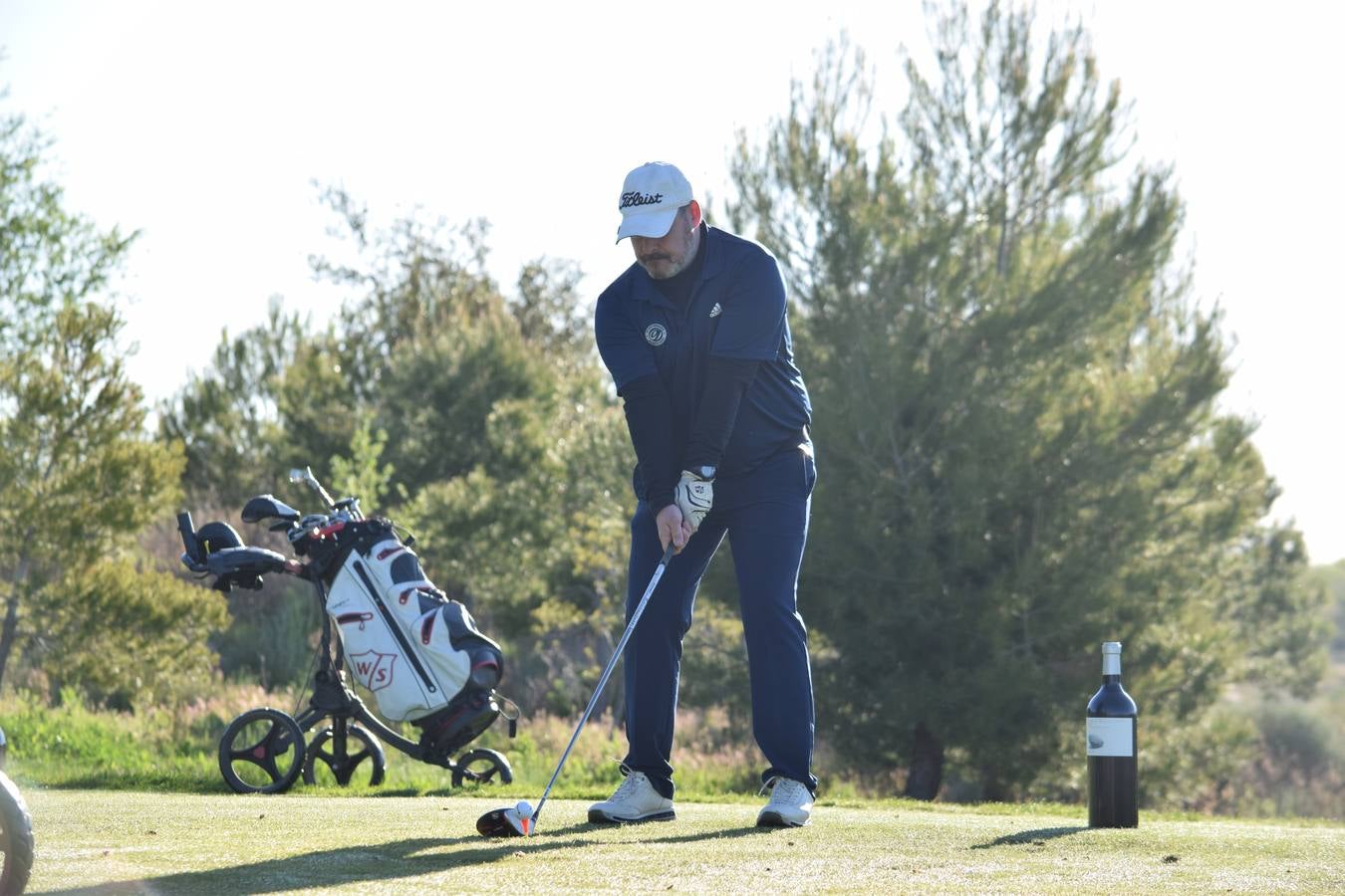 Los jugadores disfrutaron de una estupenda jornada de golf.