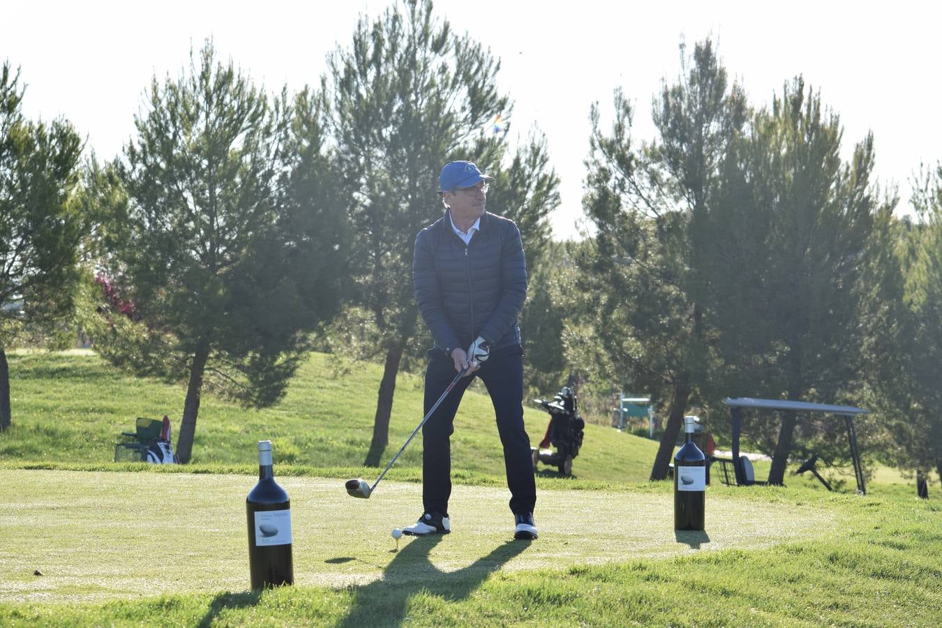 Los jugadores disfrutaron de una estupenda jornada de golf.