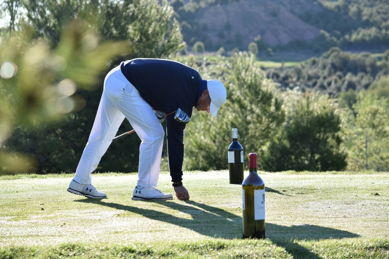 Los jugadores disfrutaron de una estupenda jornada de golf.