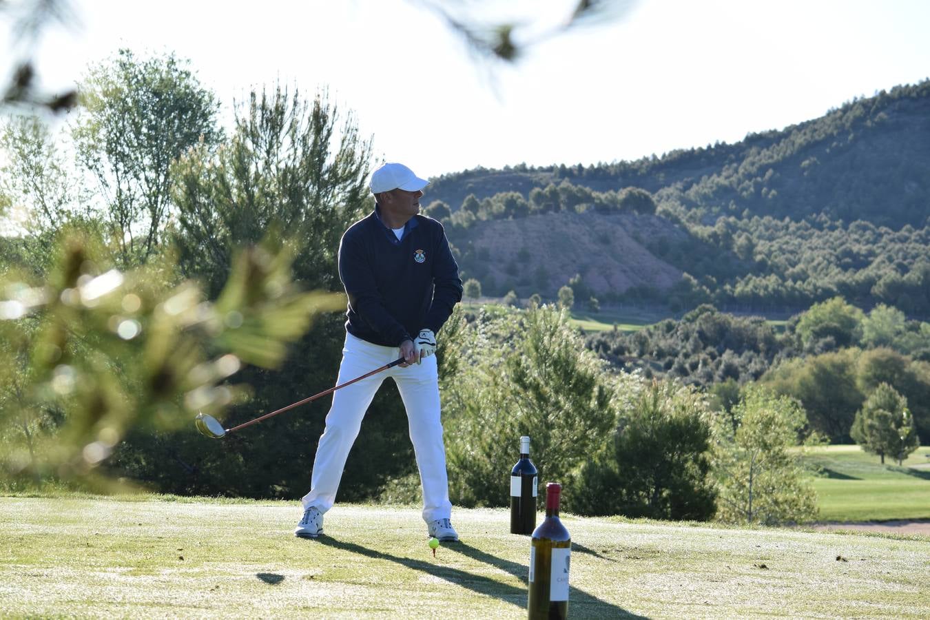 Los jugadores disfrutaron de una estupenda jornada de golf.