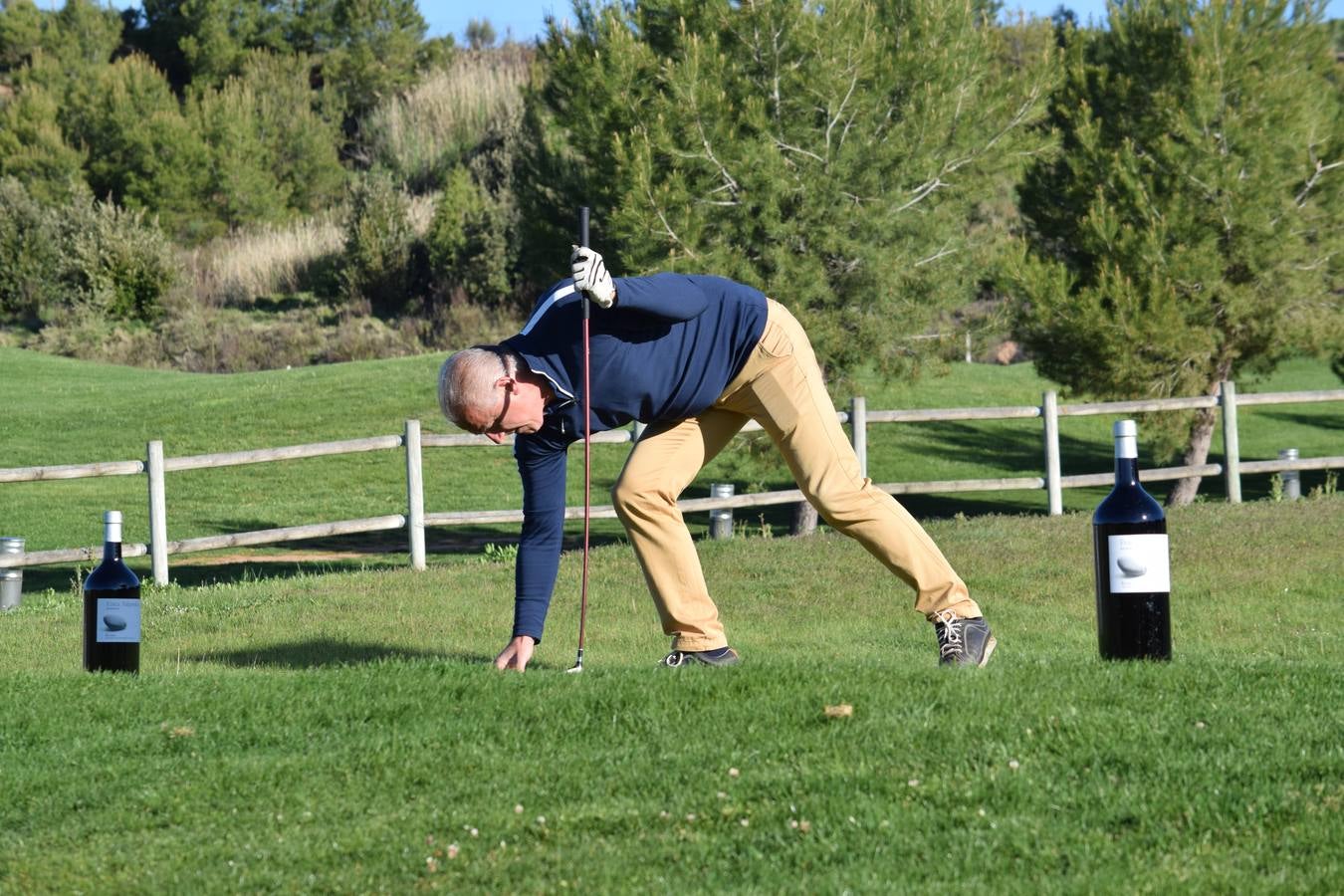 Los jugadores disfrutaron de una estupenda jornada de golf.