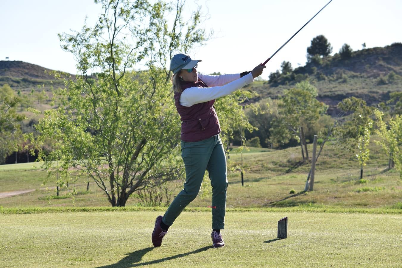 Los jugadores disfrutaron de una estupenda jornada de golf.