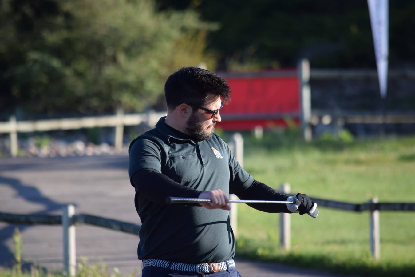 Los jugadores disfrutaron de una estupenda jornada de golf.