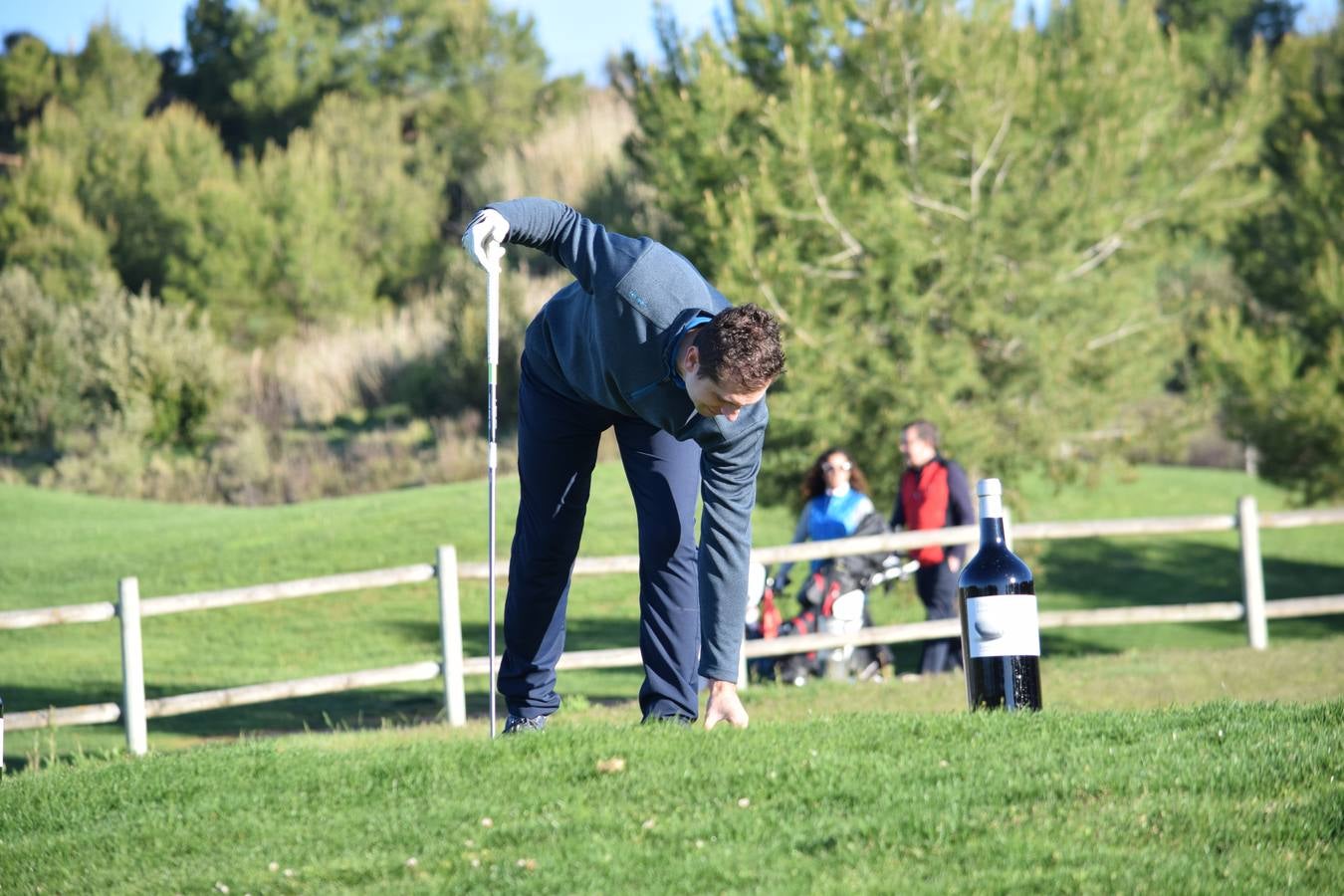 Los jugadores disfrutaron de una estupenda jornada de golf.