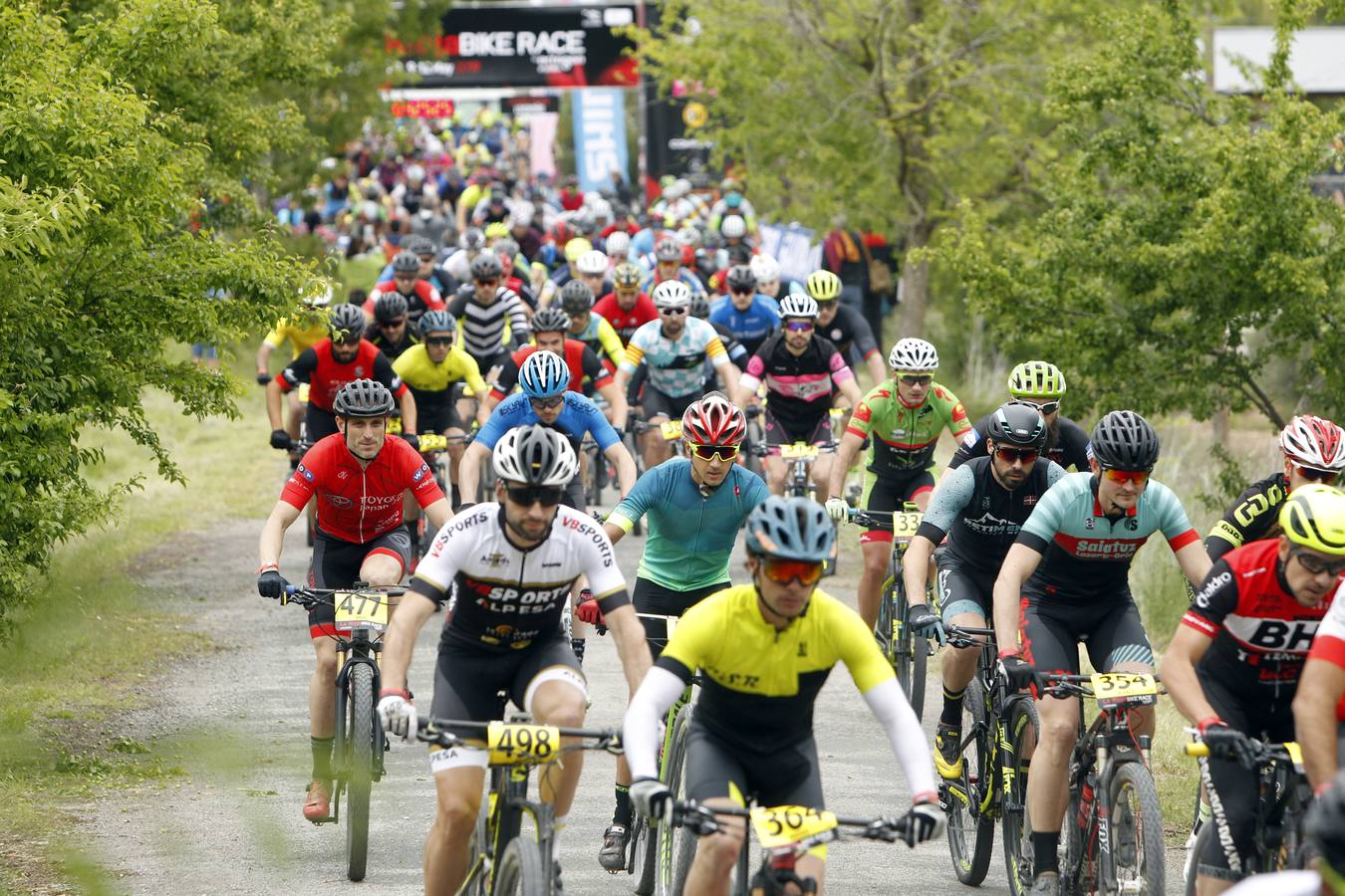 Fotos: Primera etapa de La Rioja Bike Race: La salida