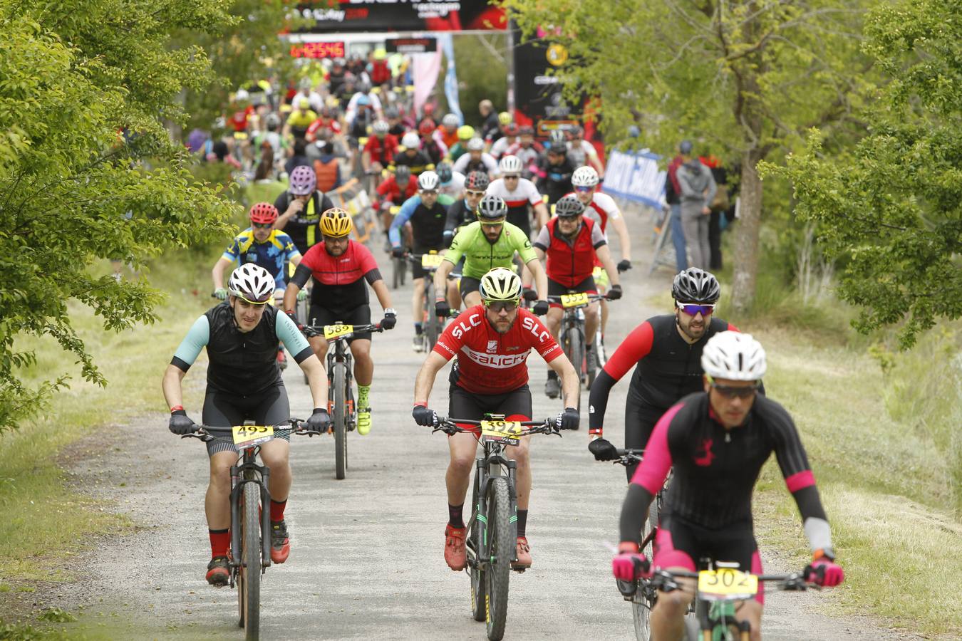 Fotos: Primera etapa de La Rioja Bike Race: La salida