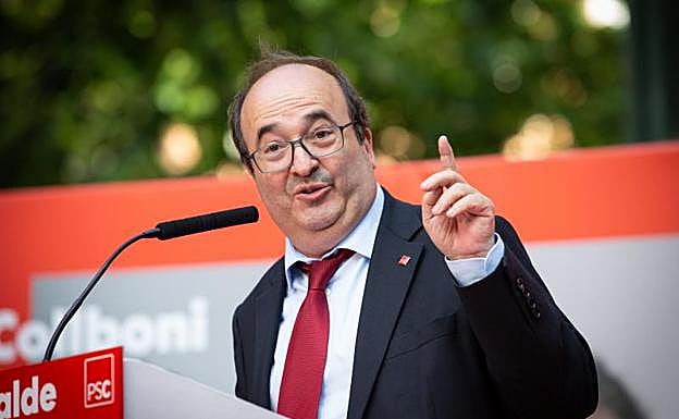 El primer secretario del PSC, Miquel Iceta.