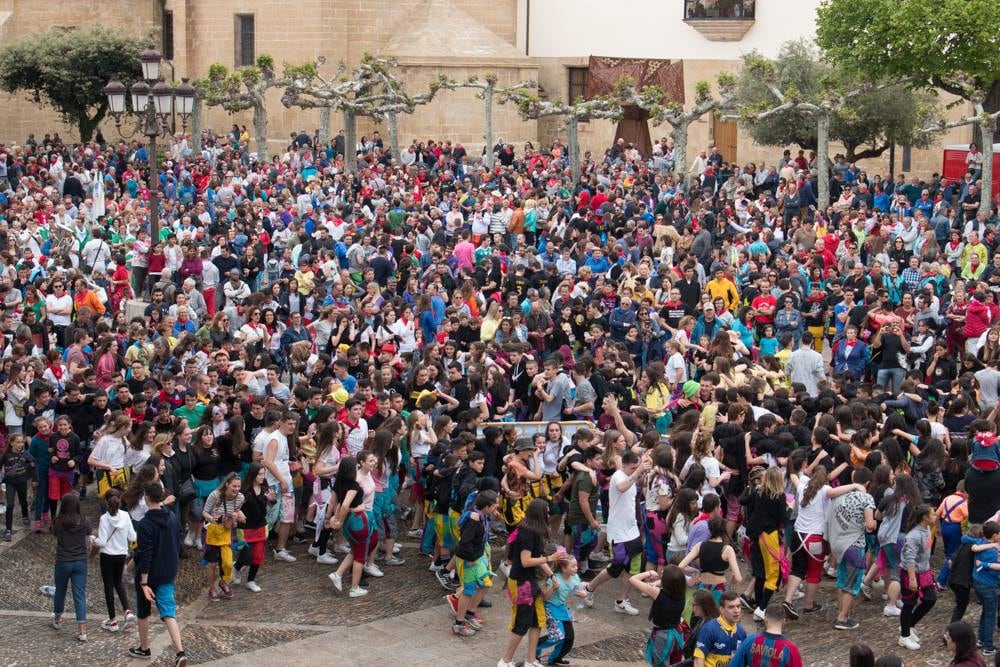 Fotos: Santo Domingo tira el cohete de las fiestas en honor a su patrón