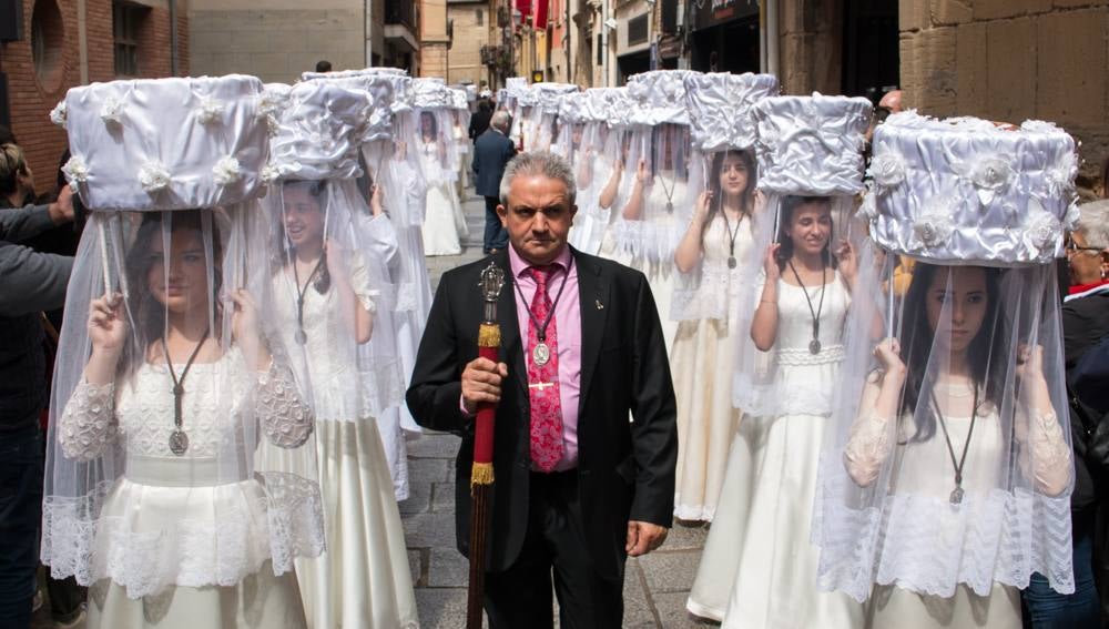 Fotos: Procesión del Pan del Santo y del Peregrino de anto Domingo