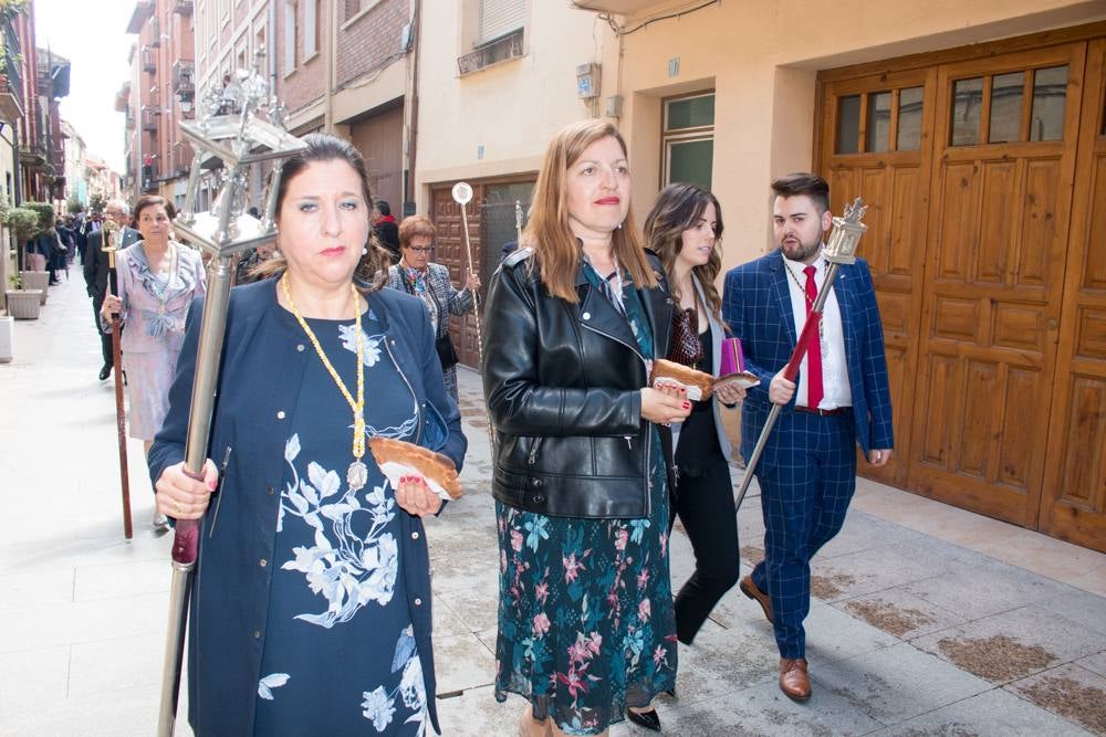 Fotos: Procesión del Pan del Santo y del Peregrino de anto Domingo