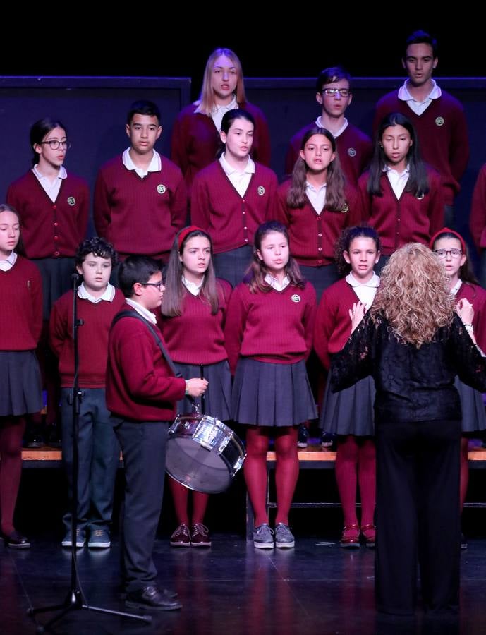 En el concierto participaron cuatro formaciones musicales y 200 niños.