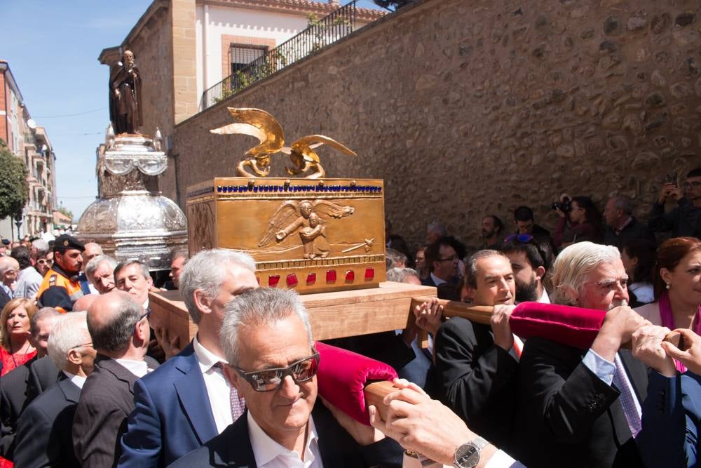 Fotos: Santo Domingo celebra el &#039;Almuerzo del Santo&#039; y la procesión del Santo